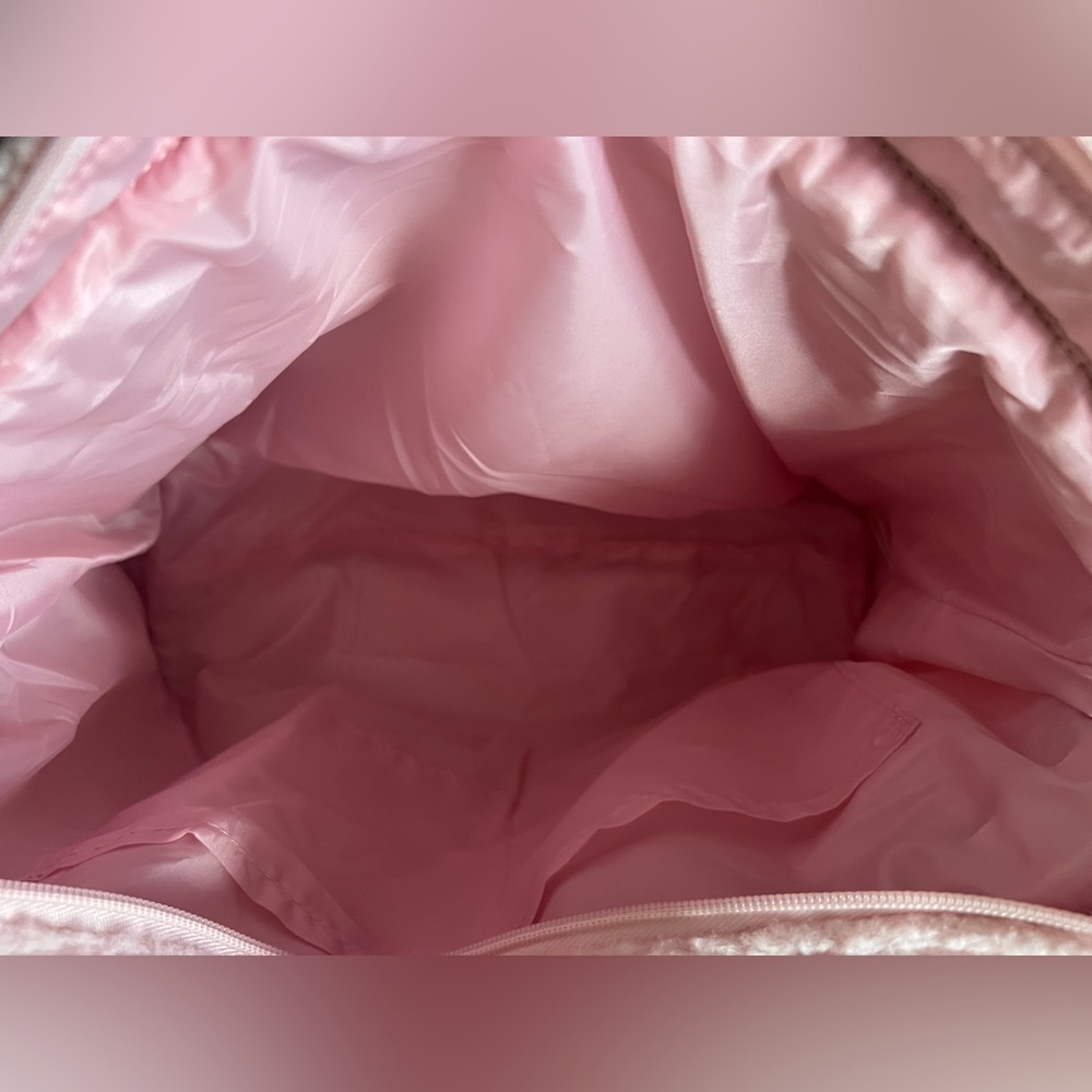 Victoria Secret Pink Cozy Plush Tote - Picture 4 of 5